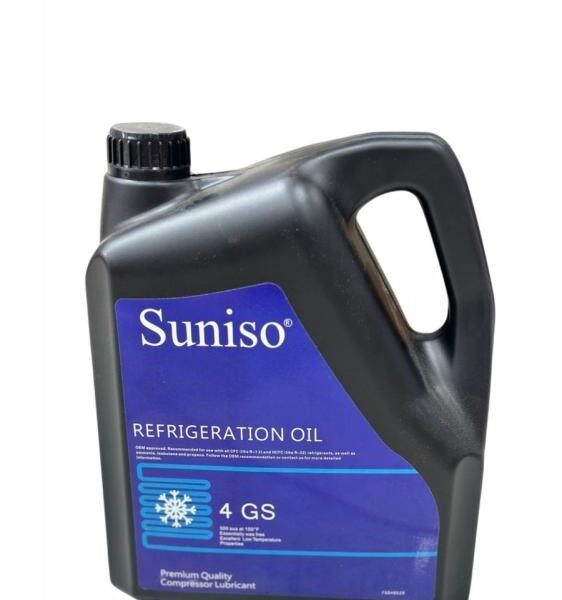 زيت كمبروسر تكييف وتبريد سونيصو Suniso 4GS بلجيكي الأصلي