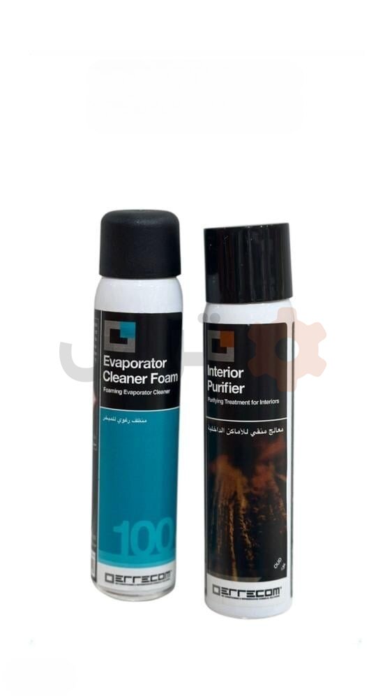 بخاخ تنظيف وتعقيم مكيف السيارة من Errecom الإيطالية – طقم منظف المبخر ومعطر داخلي 200ML