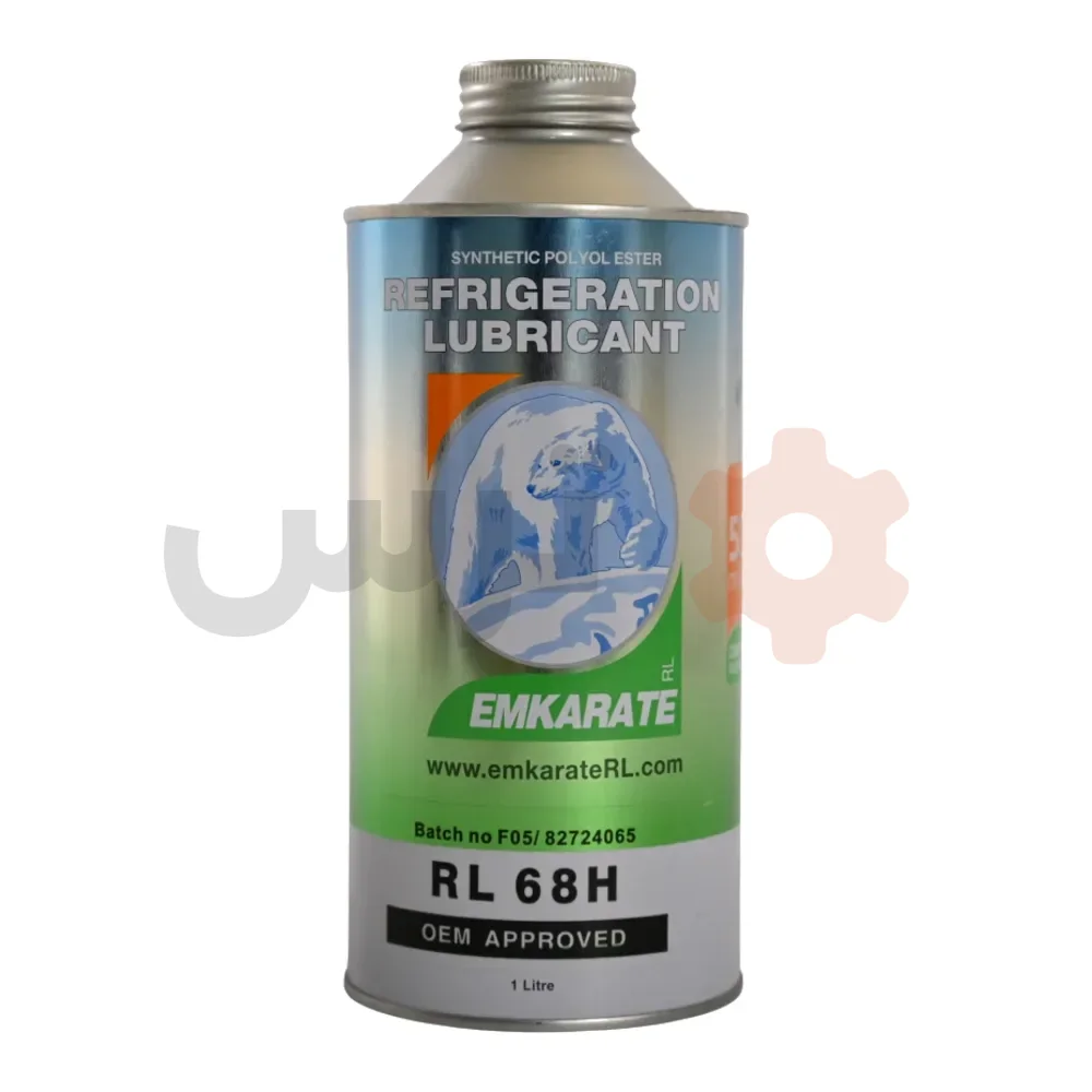 زيت كمبروسر تبريد وتكييف إمكارات Emkarate RL 68H الأصلي 1 لتر